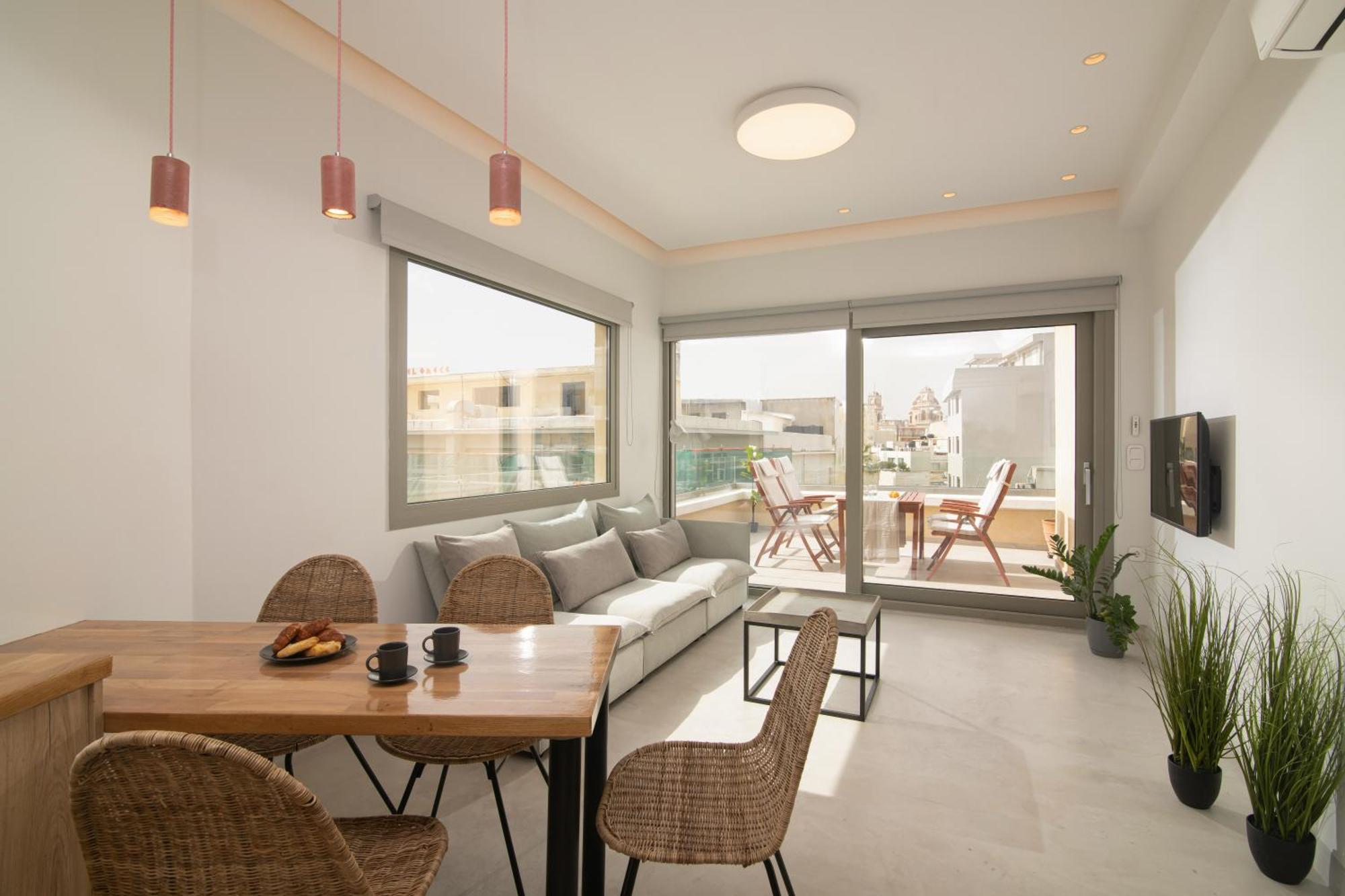 The Central Boutique Apartments Heraklion  ภายนอก รูปภาพ