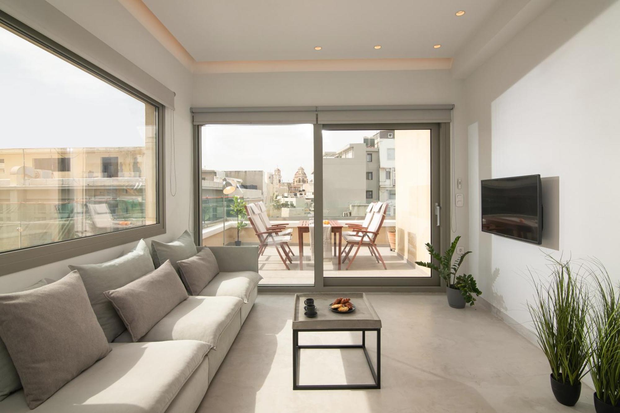 The Central Boutique Apartments Heraklion  ภายนอก รูปภาพ