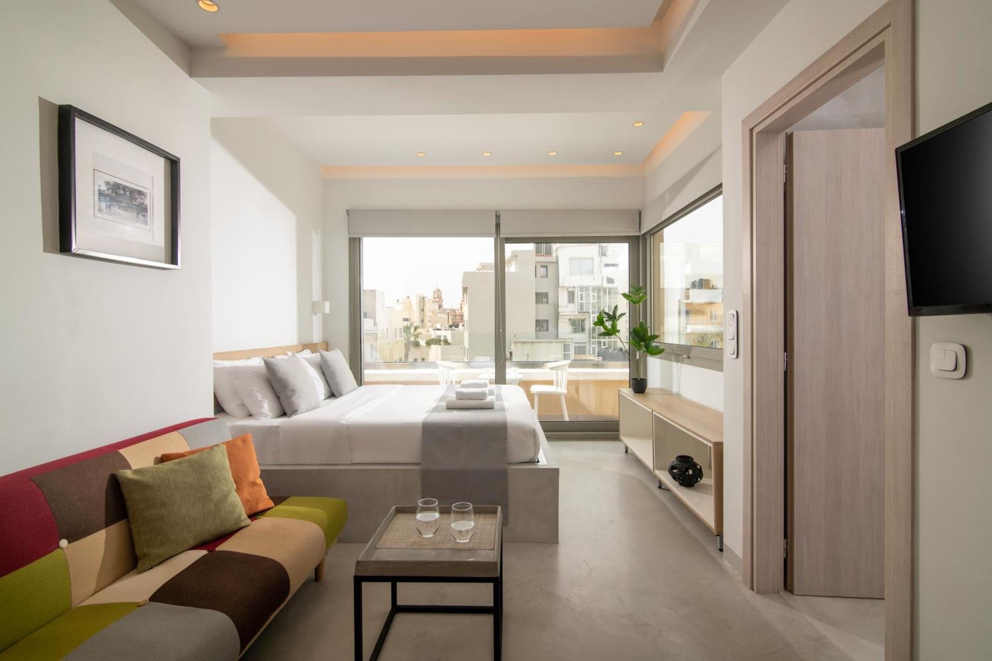 The Central Boutique Apartments Heraklion  ภายนอก รูปภาพ